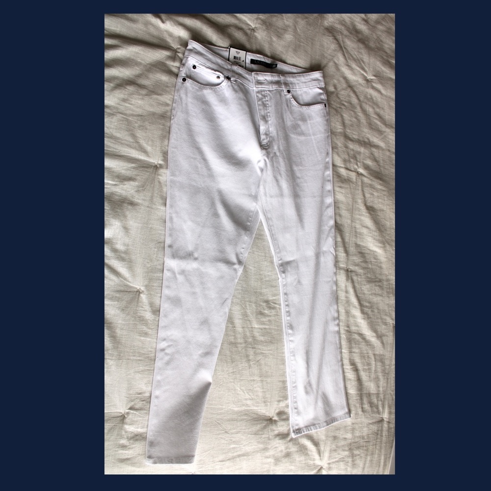 NWT White Ralph Lauren stretch skinny jeans
